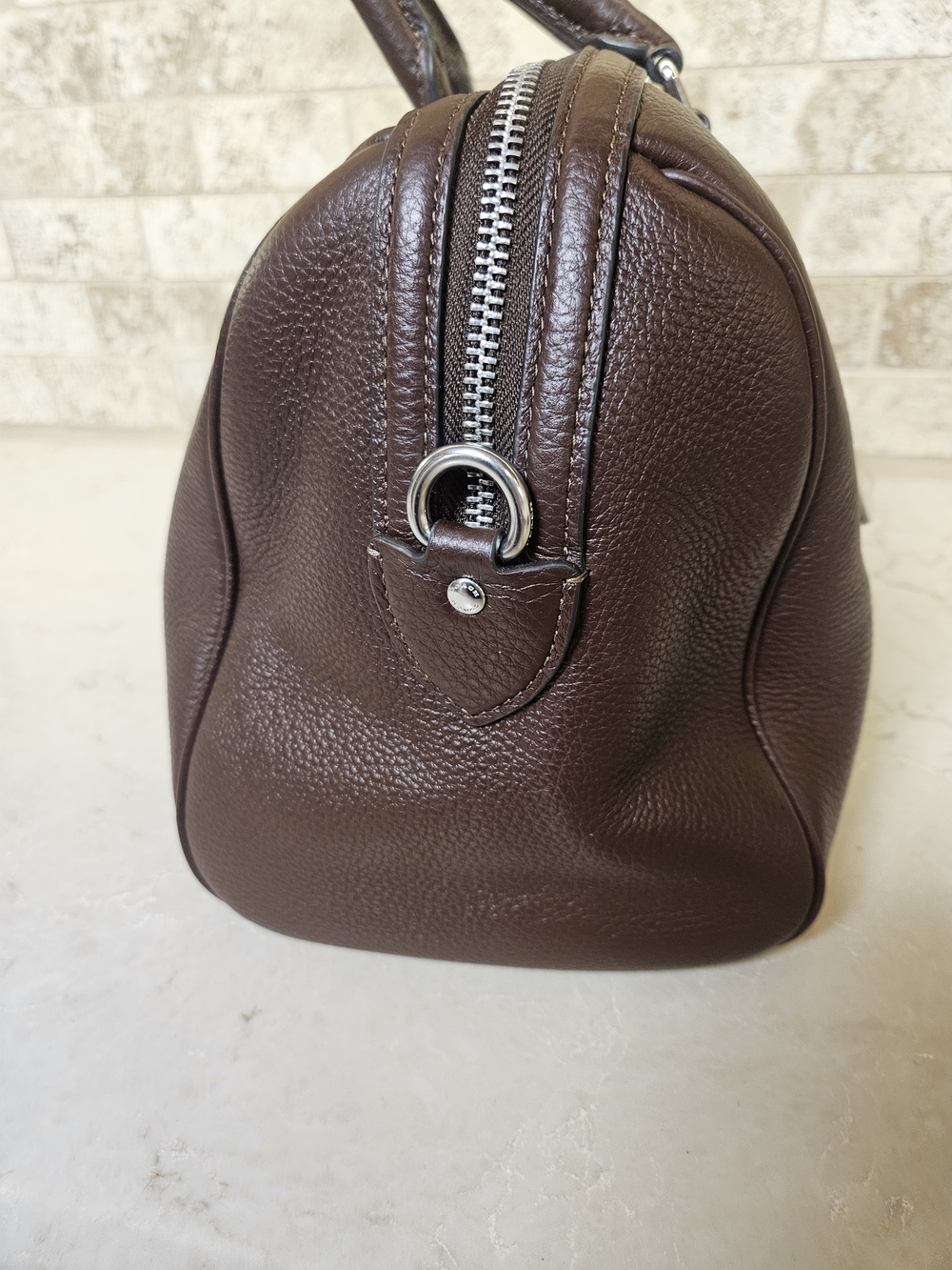 Coach Large Rowan Satchel in Maple - Picture 5 of 9
